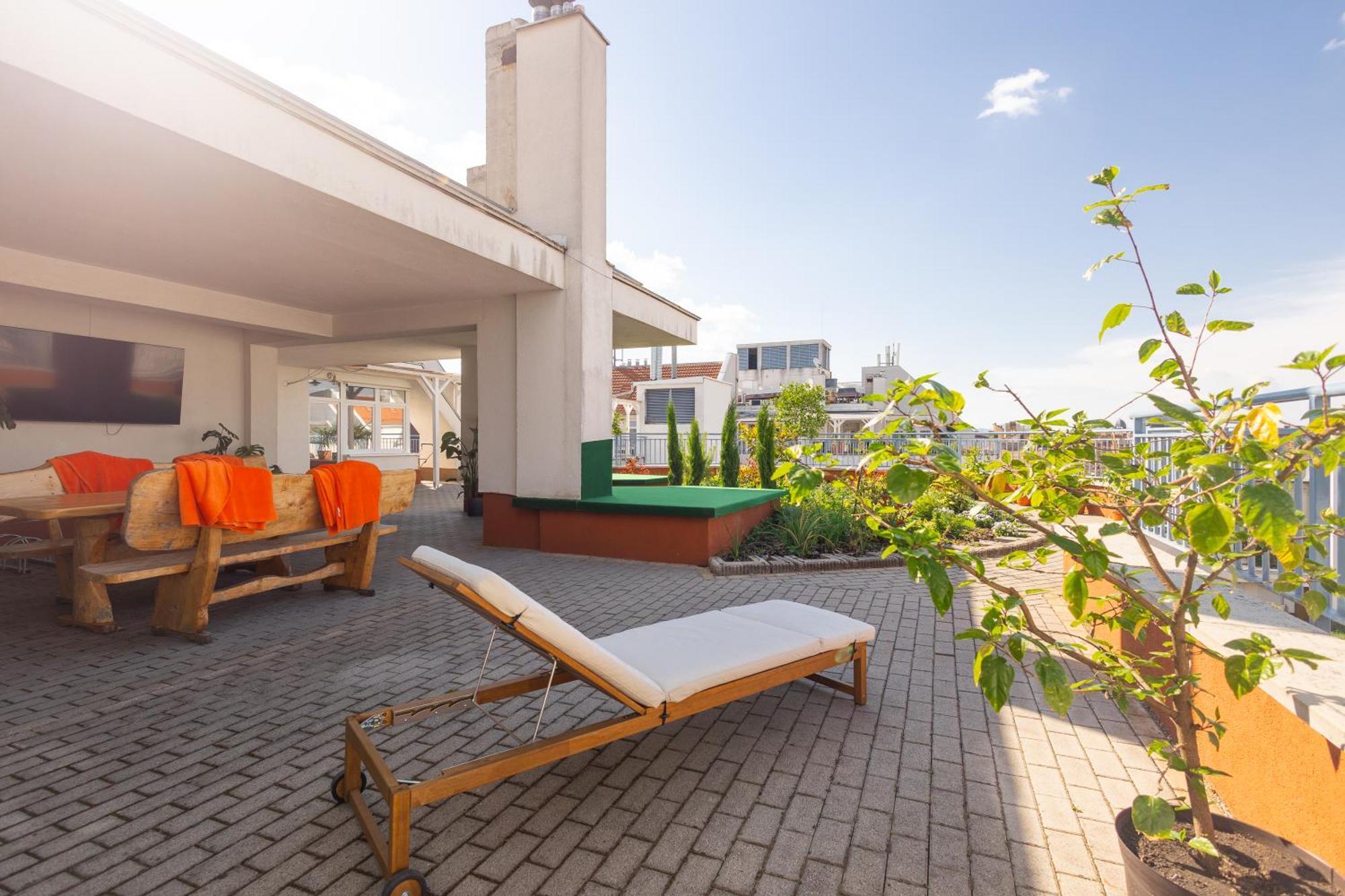 Rooftop City Residence With Deep Garage Budapeşte Dış mekan fotoğraf